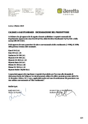 cataloghi/BER/Dichiarazione 50 caldaie Beretta 03-19 standard e condensing